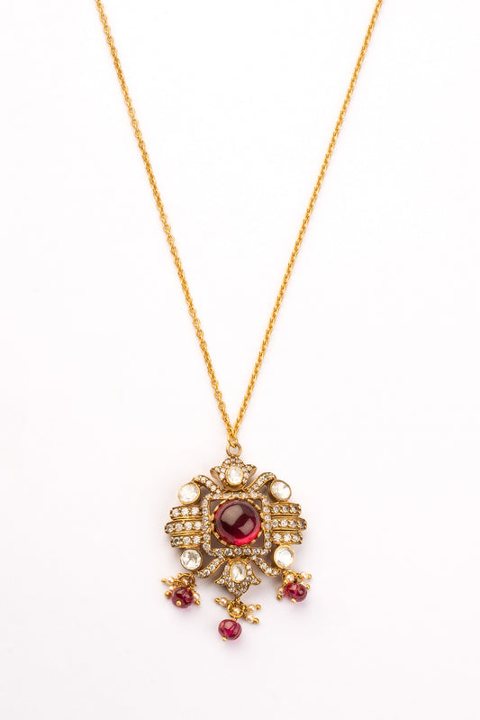 Rumi Gold Plated Necklace